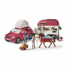 Schleich – Heste Eventyr med Bil og Trailer
