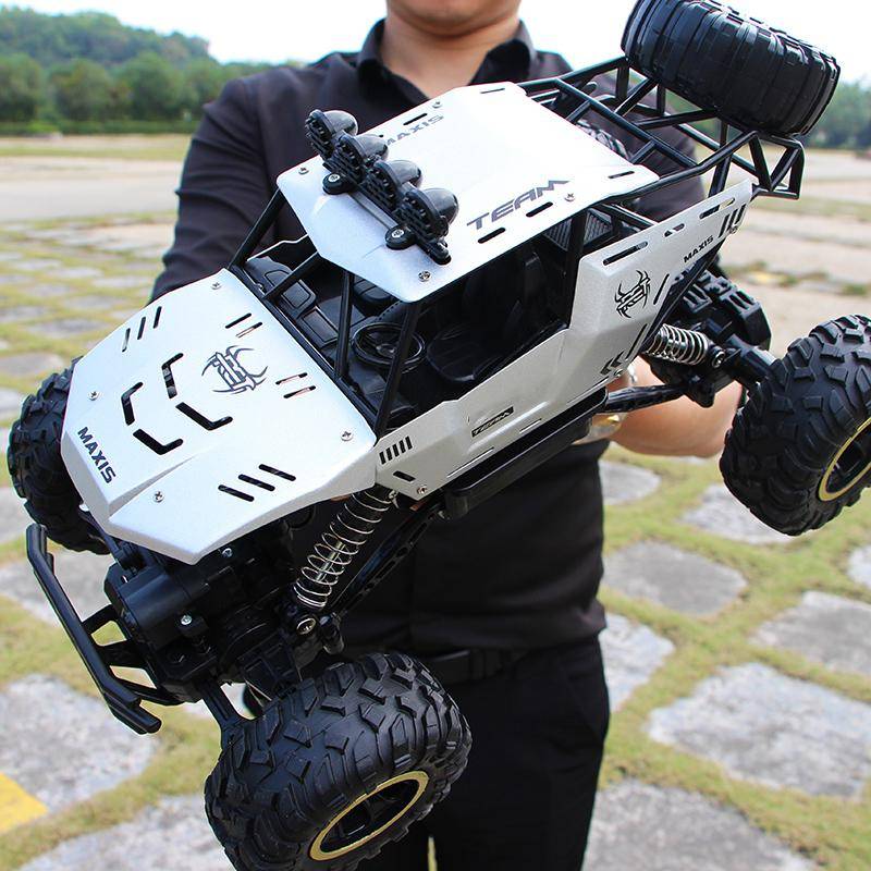 1:12/1:16 4WD RC-bil med LED-lampor 2,4G Radiofjärrkontrollbilar Buggy Off-Road Kontrolltruckar Pojkleksaker för Barn