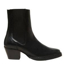 Selected Femme Cece Leather Chelsea Boots - Black / 39