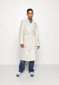 VMFORTUNEAYA LONG COAT - Klassisk kappa / rock - oatmeal melange