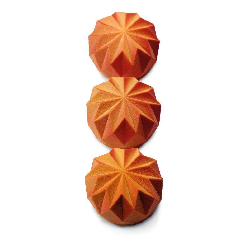Origami Mini 4 stk - Platin silikoneform - Dinara Kasko