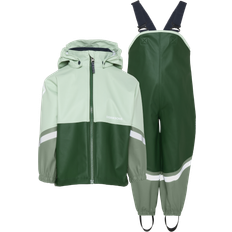Didriksons Waterman Kids 12 Regnsæt Pine Green  Pine Green-100 cm Rain Grøn  100 cm  unisex