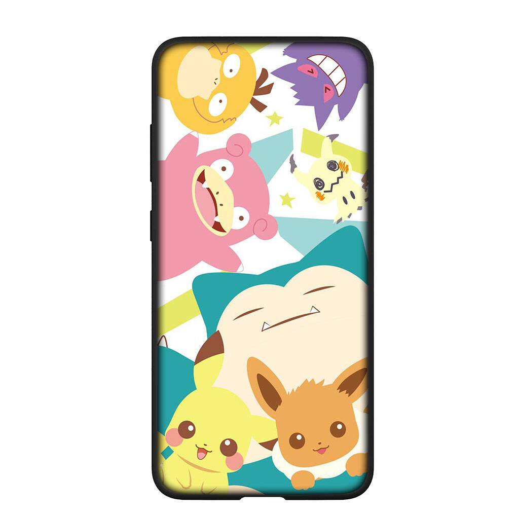 Phone Case for iPhone 17 16 15 Plus Xiaomi Poco F8 F7 F6 X7 X6 M8 C85 C75 C71 Redmi Note 14 12 11 13 Pro Max A4 14C 13C 15C Pokemon GO Pikachu Cover for Samsung Galaxy Note 8 hjort