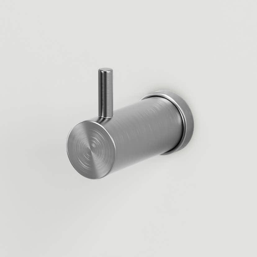 Krok Line, Brushed Stainless, 16x28x37 mm (BxHxD).