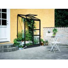 Halls Altan 2 F09946 Växthus 0,9 m², svart