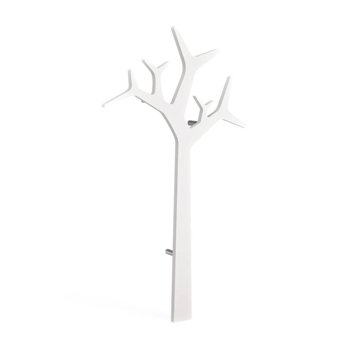 Klädhängare Tree - Vägghängd, Höjd 134 cm, Färg White