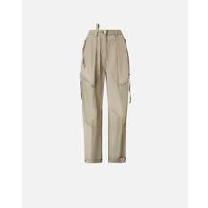 Pinko, P-Pants with zip and transparent inserts, Vert lichen, 44
