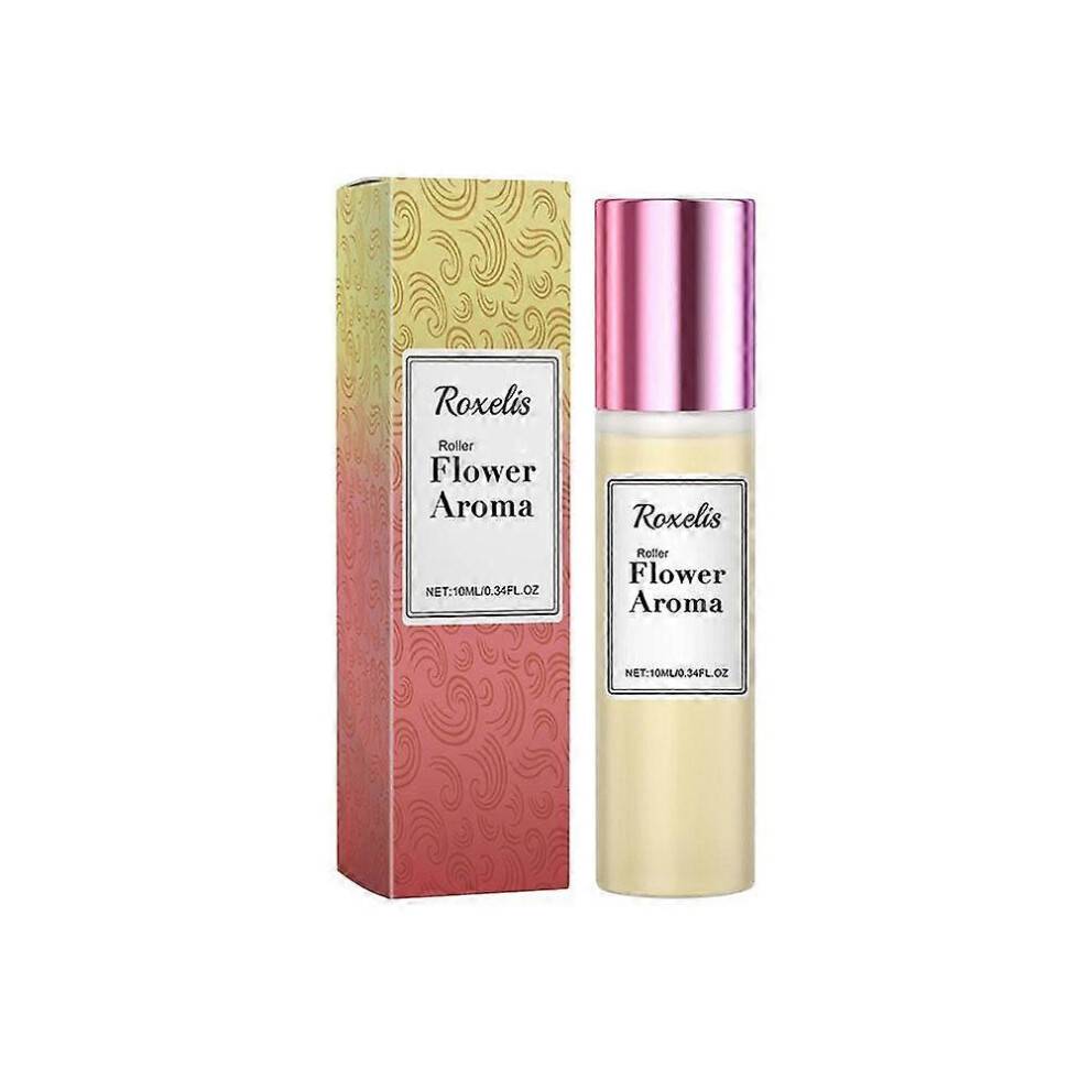 (B) Long Lasting Rollerball Perfume with Floral Fruity Notes Portable Skin Friendly Fragrance for Women All Day Fresh Scent