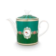 Pip Studio Love Birds Medallion 1.3L Teapot - Emerald Green