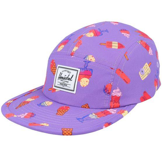 Herschel - Lila 5panel Keps - Kids Glendale Uv Cap Keepin' Cool 5-Panel @ Hatstore