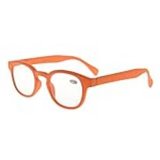 Eyekepper Färgad regnbåge läsglasögon (orange, 1,50)