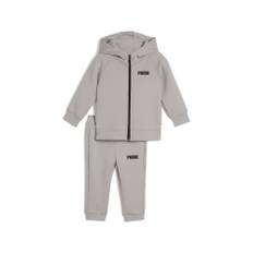 PUMA Spacer Hooded Suit Toddler, Clothing, Concrete Gray, 12-18M