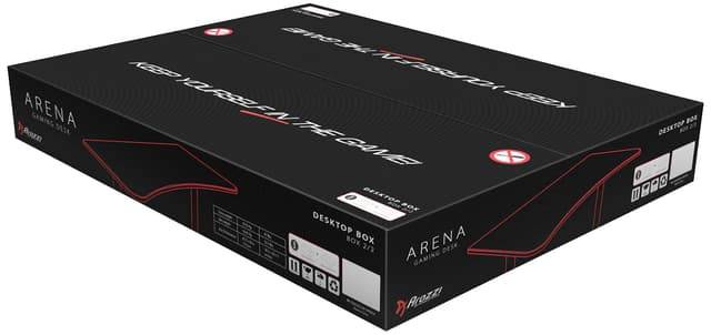 Arozzi Arena Gaming Desk RED - BOX 2 of 2