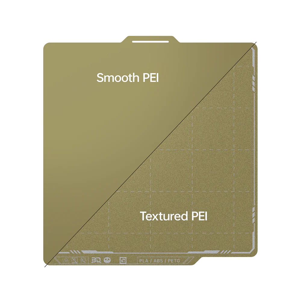 BIQU Panda Build Plate for Bambu Lab X1 serien, P1 serien & A1 - Textured & smooth PEI