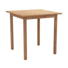 Koster barbord teak - 98x98 cm - Träfärg