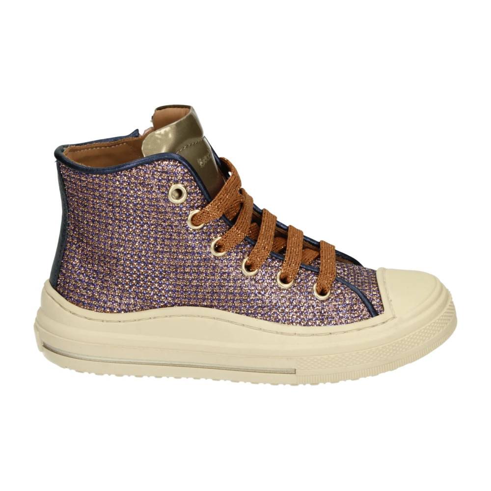 Zecchino D'oro Bronze Piger Mid Sko med Aftagelig Indersål - Kids - Dame - Brun - 28 EU - Læder