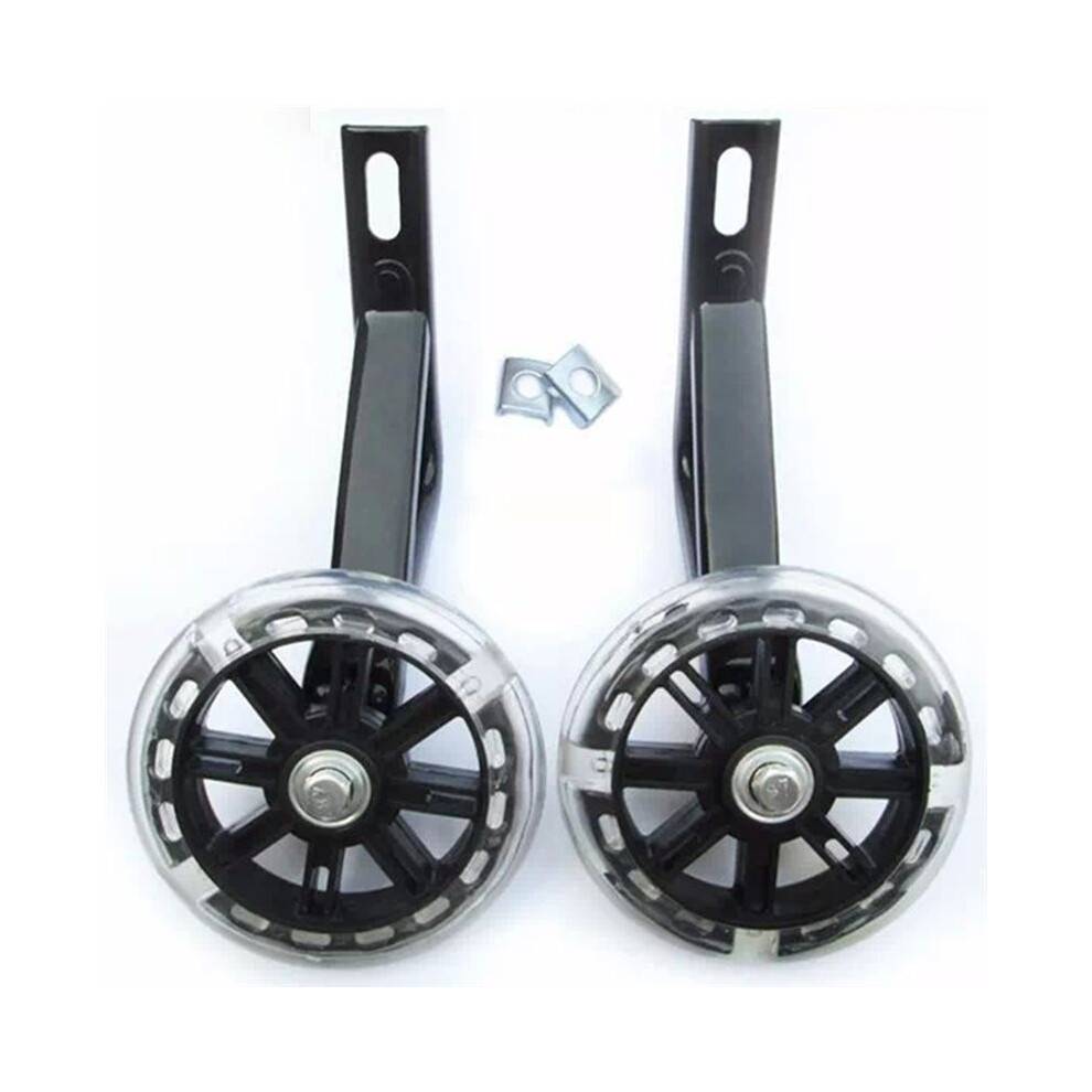 Flash Training Wheels for Kids Bikes - Universal Stabilisers for 14Inch Children'S Bicycles