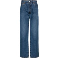 Levi's - 501 '93 straight-jeans med halvhög midja - herr - bomull - 34/34 - Blå