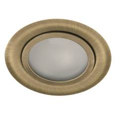 Gavi møbelspot halogen 12V max. 10W børstet messing - 5 stk. tilbage