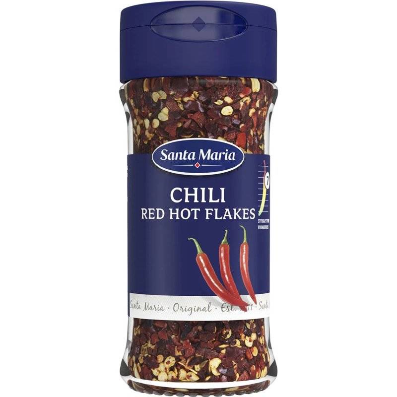Krydderi Chilipeber Red Hot Fl