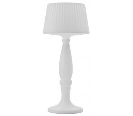 AGATA indendørs gulvlampe i Poleasy H180 x Ø80 cm - Hvid