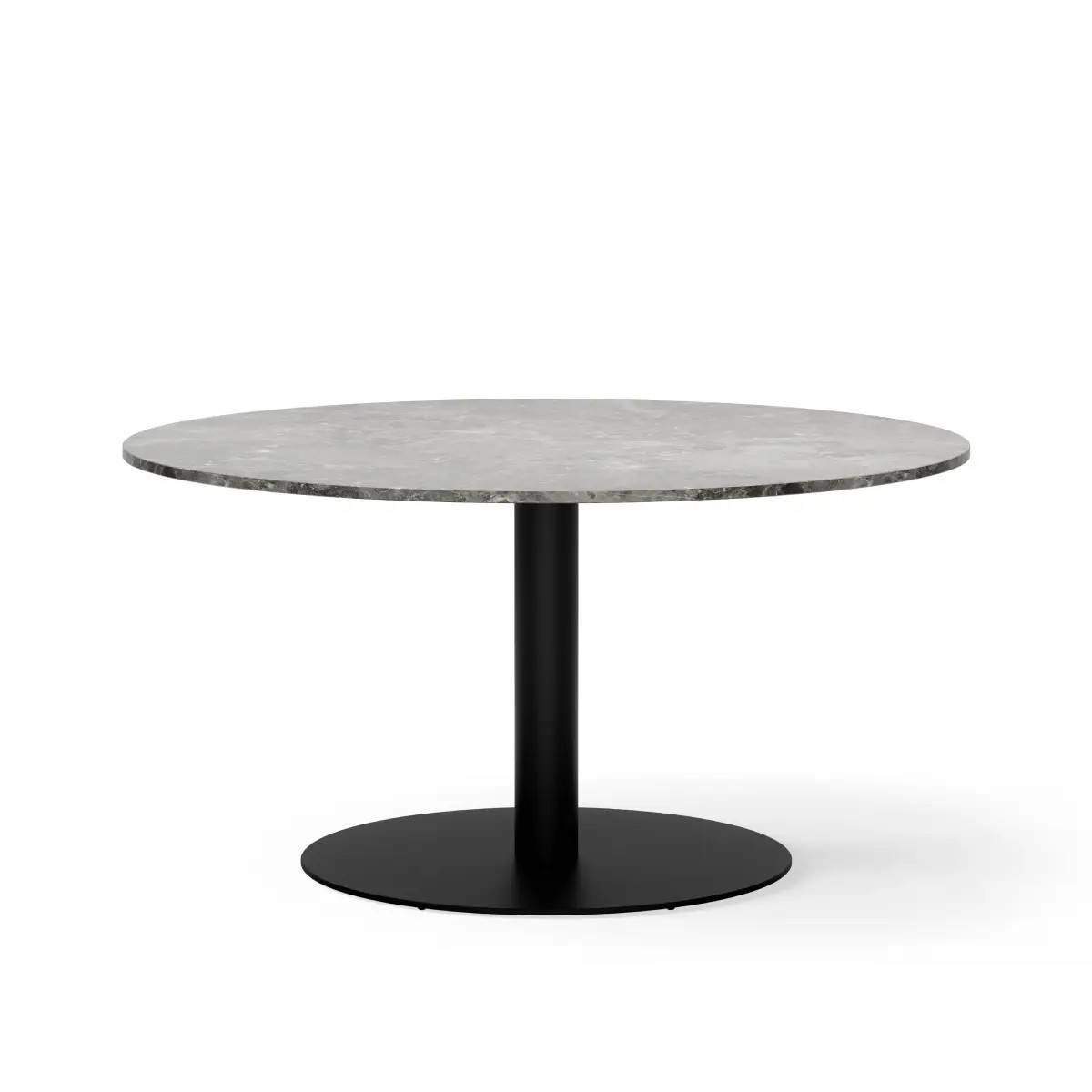 New Works, Florence Pelarbord Ø145cm Gris Du Marais Marmor