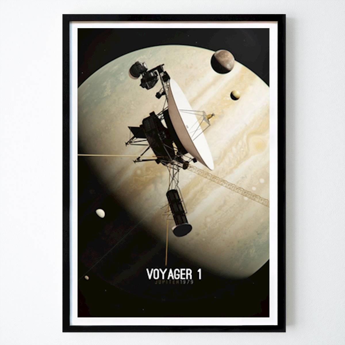 Abstrakt Poster: Voyager 1 – Jupiter 1979 av Tobias Roetsch