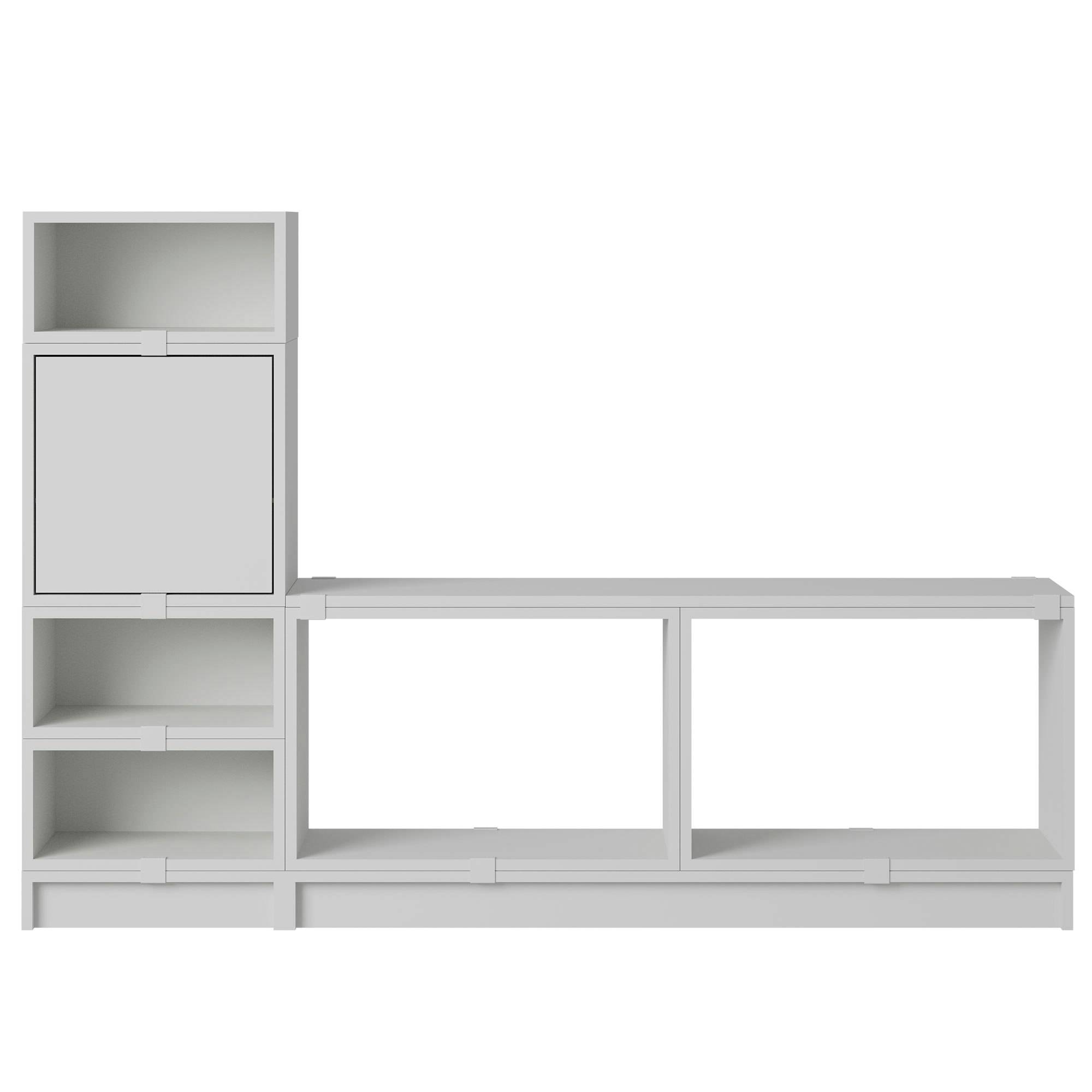 Muuto - Stacked Configuration 1 Hallmöbel - Grå