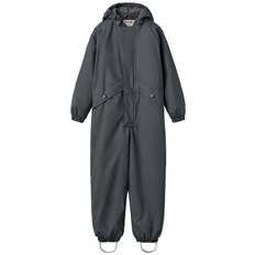Wheat Regnoverall m. Termo - PU - Aiko - Greyblue - Wheat - 3 år (98) - Regnoverall