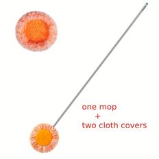 TEMU A Ceiling/wall Mop, Featuring A Mop Cloth Covers, Used For Dry Dusting, Adjustable Mop For Cleaning Floors, Walls, Tiles, Glass, And Cars