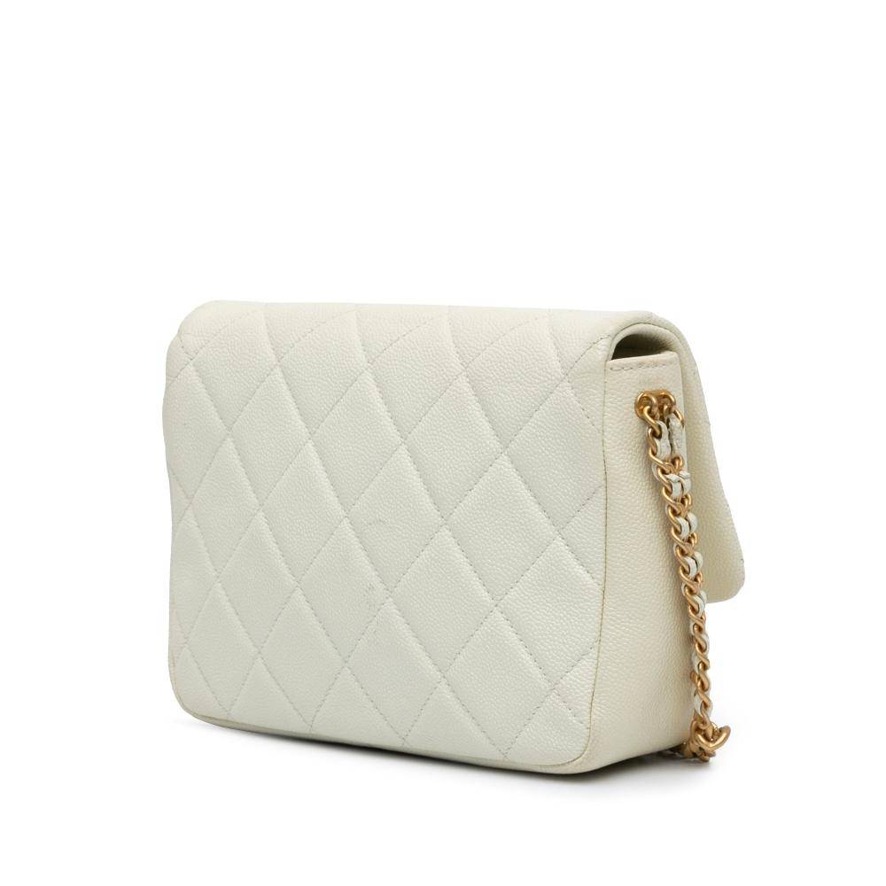 Chanel Vintage Chanel Flap Bag L 15cm x W 21cm x D 6cm - Chanel Vintage hos Magasin.