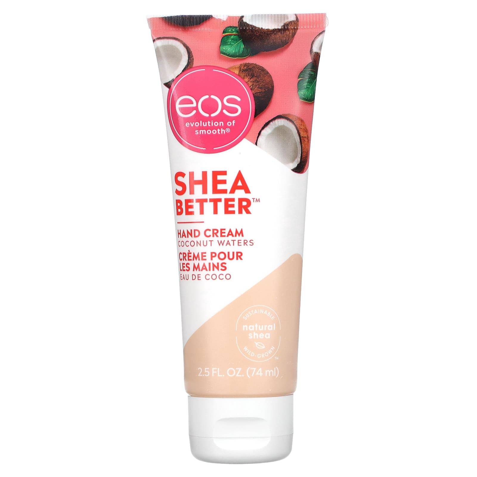 Shea Better™, Handkräm, Kokosvatten, 74 ml (2.5 fl oz)