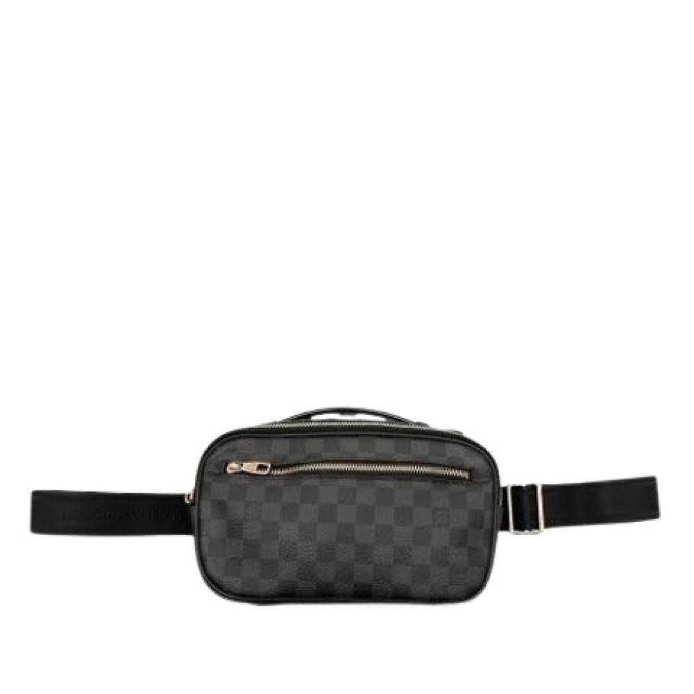 Louis Vuitton Vintage Pre-owned Ambler Bumbag - Vintage - Herre - Grå - ONE SIZE - Læder