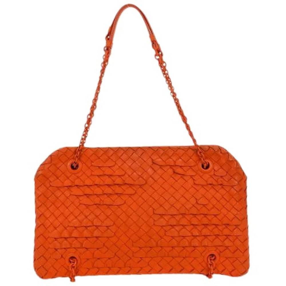 Bottega Veneta Vintage - Pre-owned Intrecciato axelremsväska Vintage - Dam - ONE Size - Läder