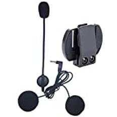 Motorcykel intercom tillbehör för V6 / V4, mikrofon hörlurar hårt kabel headset & klämma för motorcykel BT Bluetooth intercom