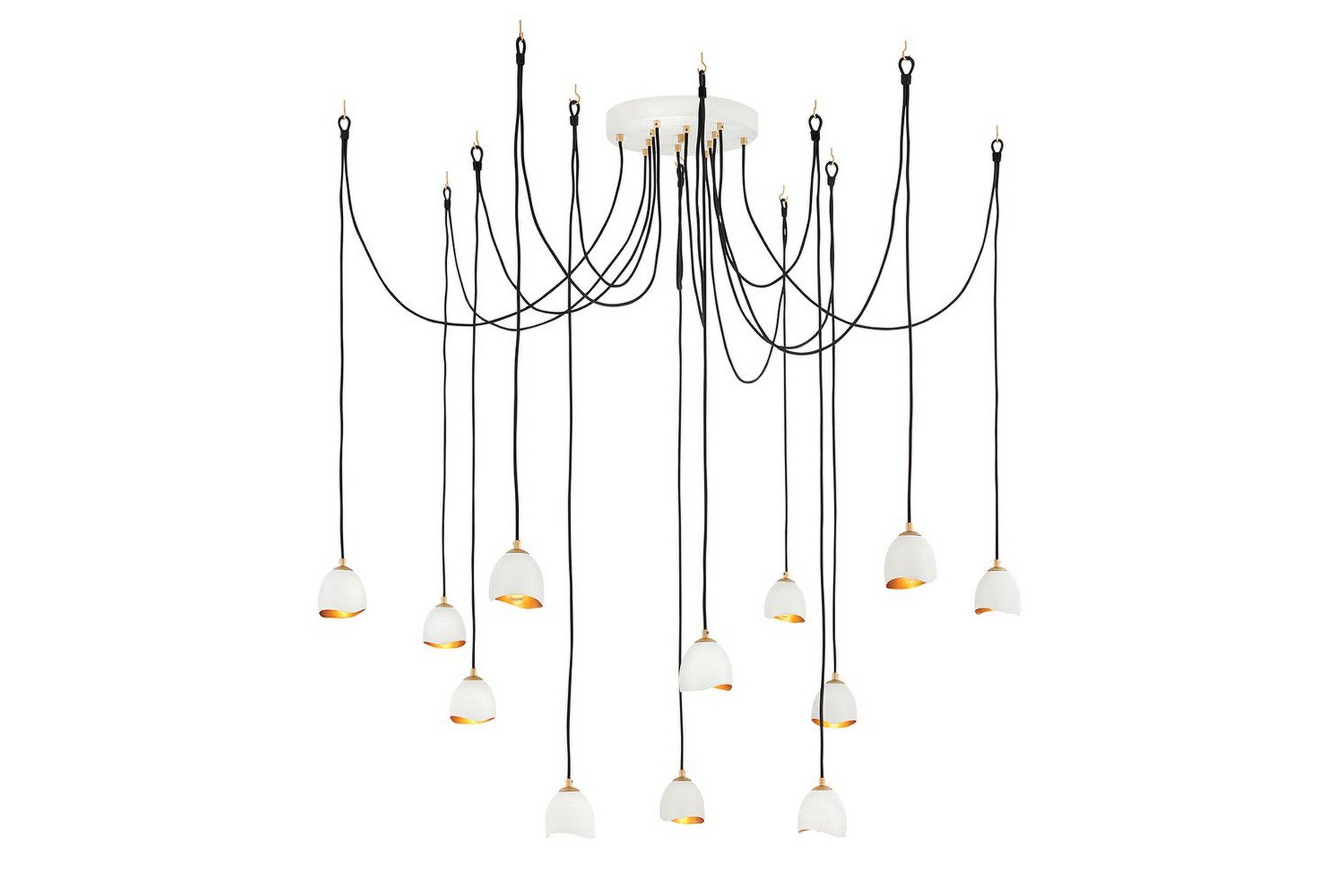 Nula Lisa McDennon by Hinkley Krona - White||GOLD Kökslampa & pendellampa