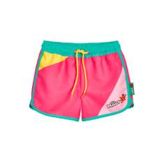PLAYSHOES UV-beskyttelse 'DIE MAUS Freunde' gul / lysegrøn / pink / mørk pink - 134-140