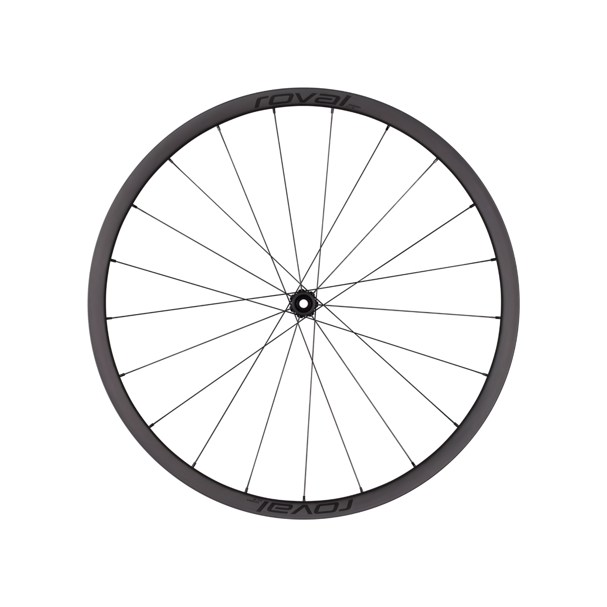 Specialized Roval Terra CL III - Satin Carbon/satin Black - 700c Front - Cykeltilbehør