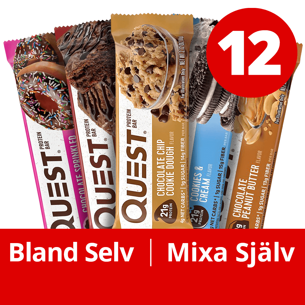 Quest Nutrition Quest Proteinbar Mixed Box - 12x60g.