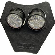 Lampfäste KTM 2024-, med 2st NIZLED 80watt R40DRL kallvit