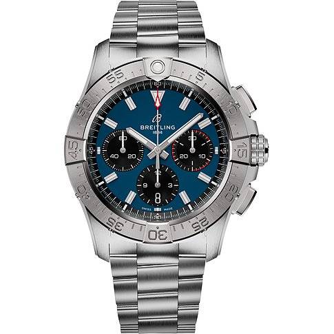 Breitling Chronograph Avenger AB0146101C1A1 - silber