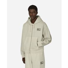 Stüssy Full-Zip Fleece Hoodie Light Bone - Beige - L