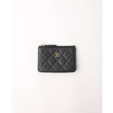 CHANEL Caviar Coin Purse - Black