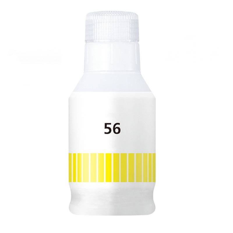 Canon GI-56Y Gul blækflaske refill 135ml kompatibel