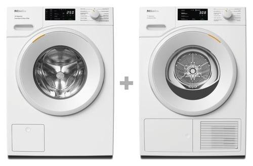 Miele Wsc383wcs + Tsc643wp Vask+Tør Sæt - Vi matcher laveste netpris*