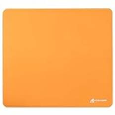 ATTACK SHARK CM02 eSports Gaming Musmatta, Vattenavvisande Beläggning Stor Musmatta, Tung Strukturerad Slät Yta, Halkfri Gummibas, Mikrostickade kanter, 450x400x4 mm - Orange