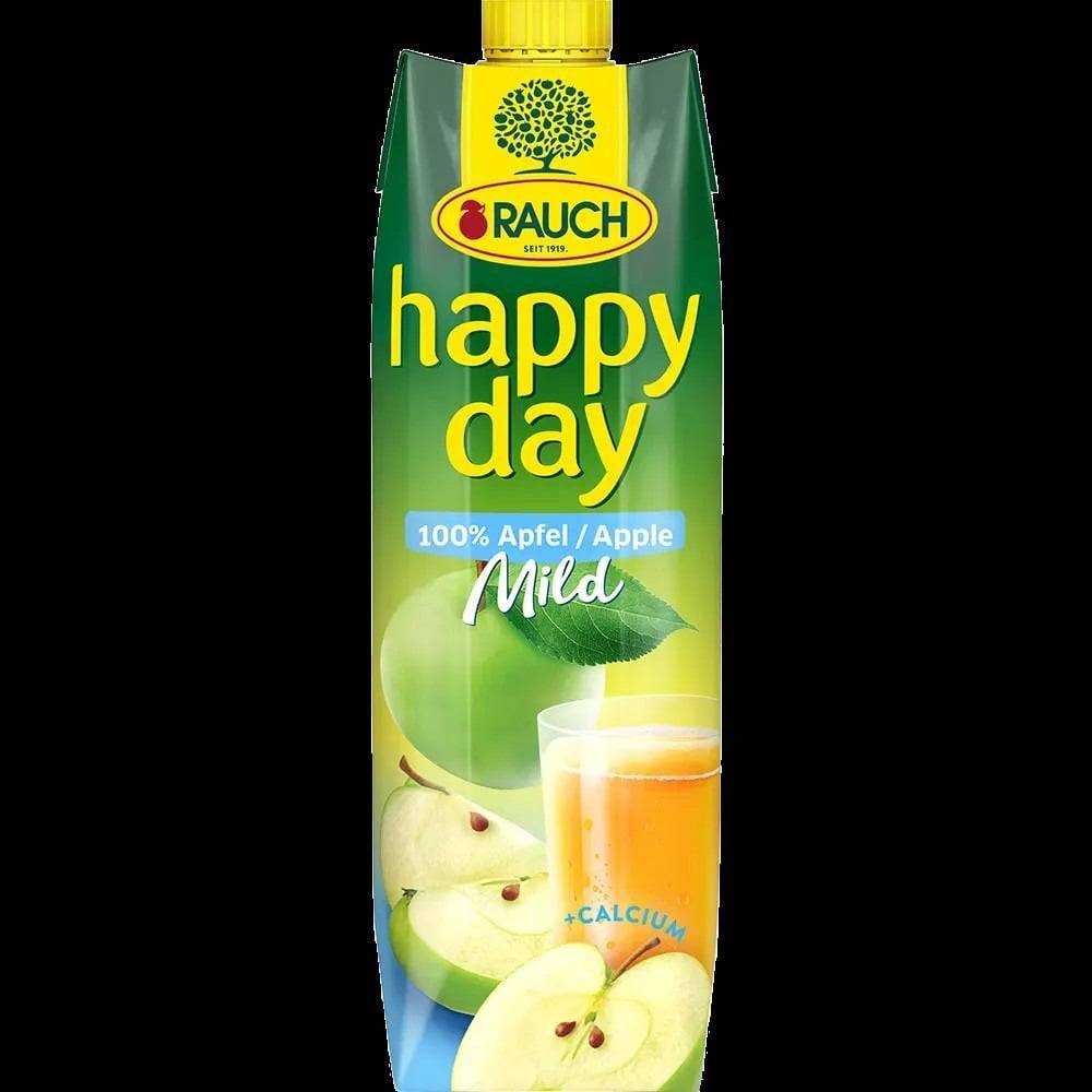 Happy Day Æblejuice Mild 6 x 1liter - 1 L