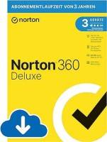 Norton 360 Deluxe 2026, inkl. 25 GB, 3 Geräte - 3 Jahre, Download, Kein Abo