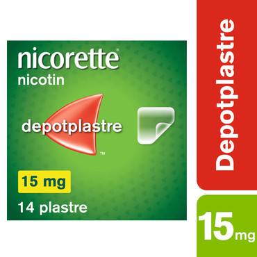 Nicorette Invisi Nikotin Depotplastre 15 mg. - 14 stk.