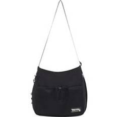 Flash Fox Messenger Bag - Black